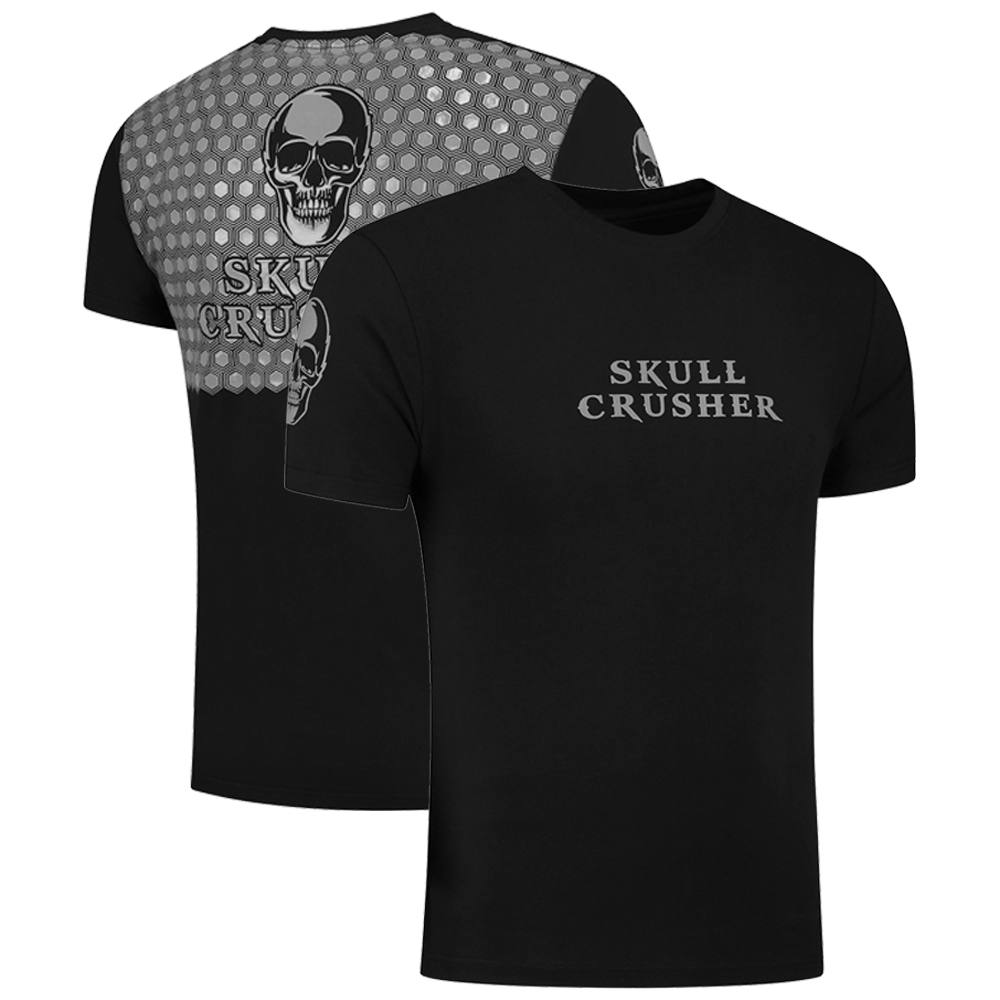 Skull Crusher® - Powergrip shirt Grijs - Bar grip - Squat Shirt